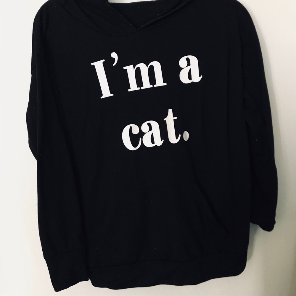 I’m a cat hoodie